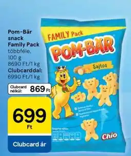 Tesco Pom-Bär snack Family Pack ajánlat
