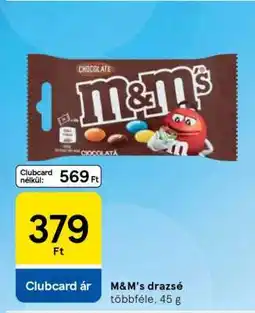 Tesco M&M's drazsé ajánlat