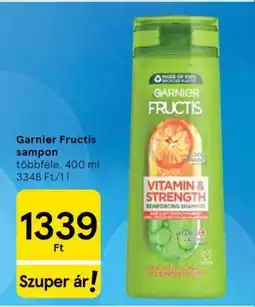Tesco Garnier Fructis Sampon ajánlat