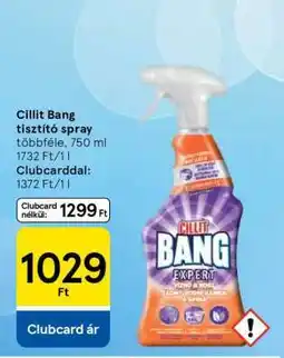 Tesco Cillit Bang tisztító-spray ajánlat