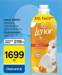 Tesco LENOR Öblítő ajánlat