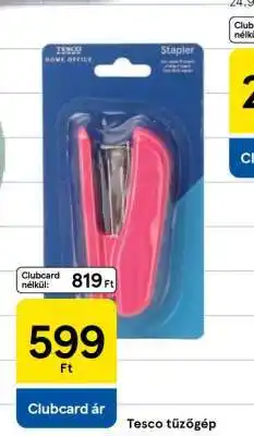 Tesco Tesco tűzőgép ajánlat