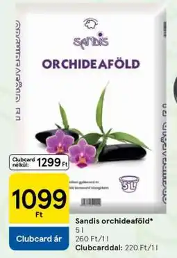 Tesco Sandis orchidea föld ajánlat