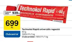 Tesco Technokol Rapid univerzális ragasztó ajánlat