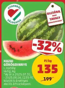 PENNY Hazai görögdinnye ajánlat