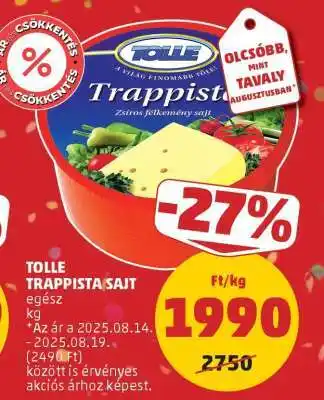 Tolle Trappista Sajt