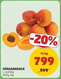PENNY Sárgabarack ajánlat