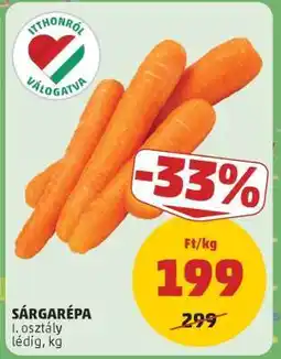 PENNY Sárgarépa ajánlat