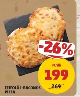 PENNY TEJFÖLÖS-BACONOS PIZZA ajánlat