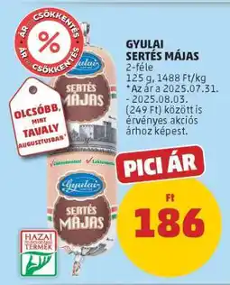 PENNY Gyulai Sertés Májas ajánlat