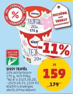 PENNY Sissy Tejföl ajánlat