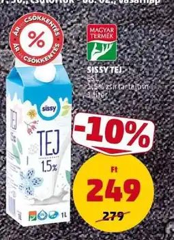 PENNY Sissy Tej ajánlat