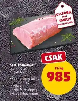 PENNY Sertéskaraj ajánlat