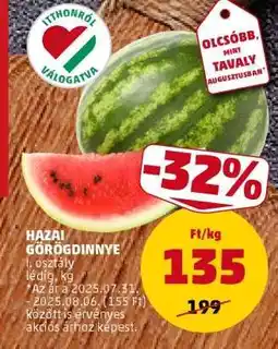 PENNY Hazai görögdinnye ajánlat