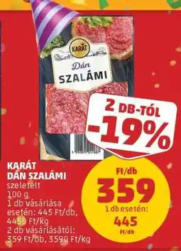 PENNY KARÁT DÁN SZALÁMI ajánlat