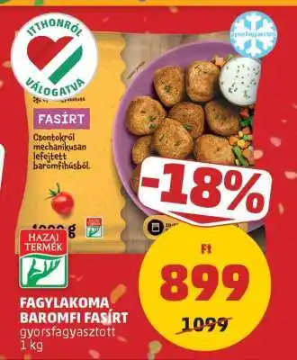 Fagylakoma Baromfi Fasírt