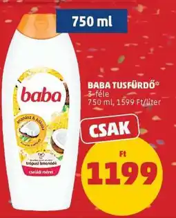 PENNY BABA Tusfürdő ajánlat