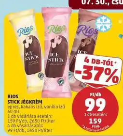 PENNY RIOS STICK JÉGKRÉM ajánlat