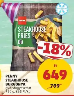 PENNY PENNY STEAKHOUSE BURGONYA ajánlat
