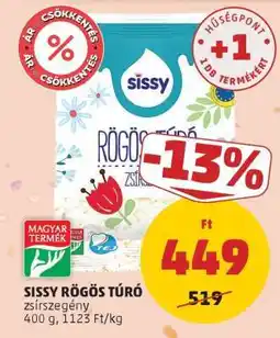 PENNY Sissy Rögös Túró ajánlat