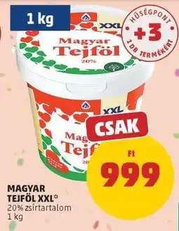 PENNY MAGYAR TEJFÖL XXL ajánlat