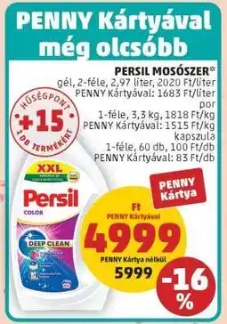 PENNY PERSIL Mosószer ajánlat