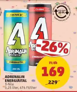PENNY ADRENALIN Energiaital ajánlat