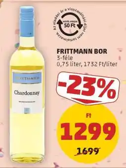 PENNY Frittmann bor ajánlat