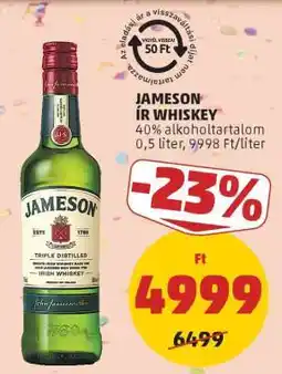 PENNY JAMESON Ír whiskey ajánlat