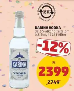 PENNY Karina Vodka ajánlat