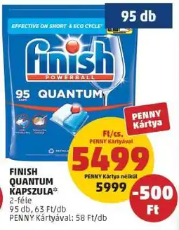 PENNY FINISH QUANTUM KAPSZULA ajánlat