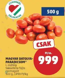 PENNY Magyar Datolya Paradicsom ajánlat