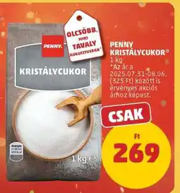 PENNY Penny Kristálycukor ajánlat