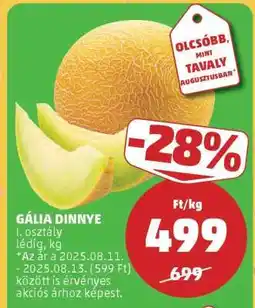 PENNY Gália dinnye ajánlat