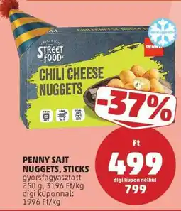 PENNY PENNY SAJT NUGGETS, STICKS ajánlat