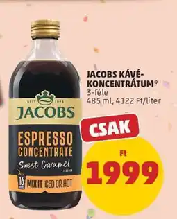 PENNY Jacobs Kávé-koncentrátum ajánlat
