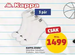 PENNY Kappa zokni ajánlat