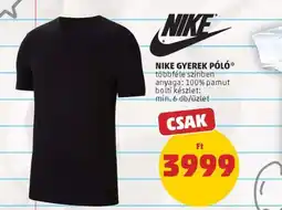 PENNY NIKE GYEREK PÓLÓ ajánlat