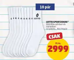PENNY LOTTO SPORTZOKNI ajánlat