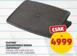 PENNY PLATINET ERGONÓMIKUS IRODAI LÁBTÁMASZ ajánlat