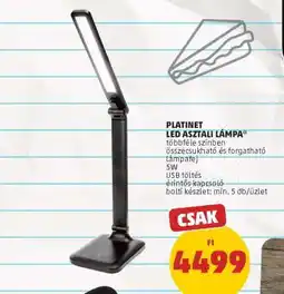 PENNY PLATINET LED ASZTALI LÁMPA ajánlat