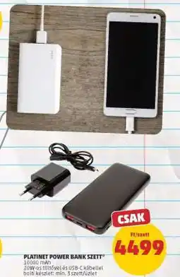 PENNY PLATINET POWER BANK SZETT ajánlat