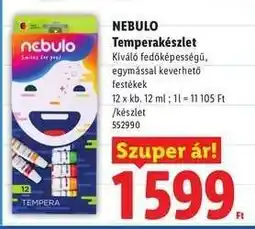 Lidl Nebulo Temperakészlet ajánlat