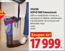Lidl VILEDA H2PrO ONE felmosószett ajánlat