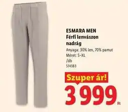 Lidl ESMARA MEN ajánlat