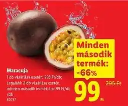 Lidl Maracuja ajánlat
