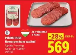 Lidl Pikok Pure ajánlat