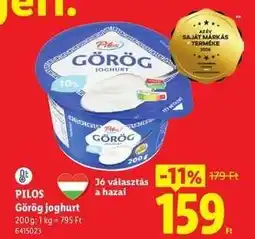 Lidl PILOS Görög joghurt ajánlat