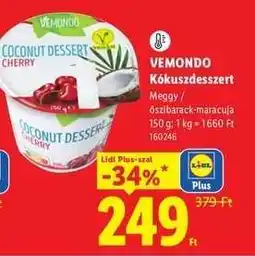 Lidl VEMONDO Kókuszdesszert ajánlat