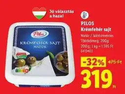 Lidl Pilos Krémfehér sajt ajánlat